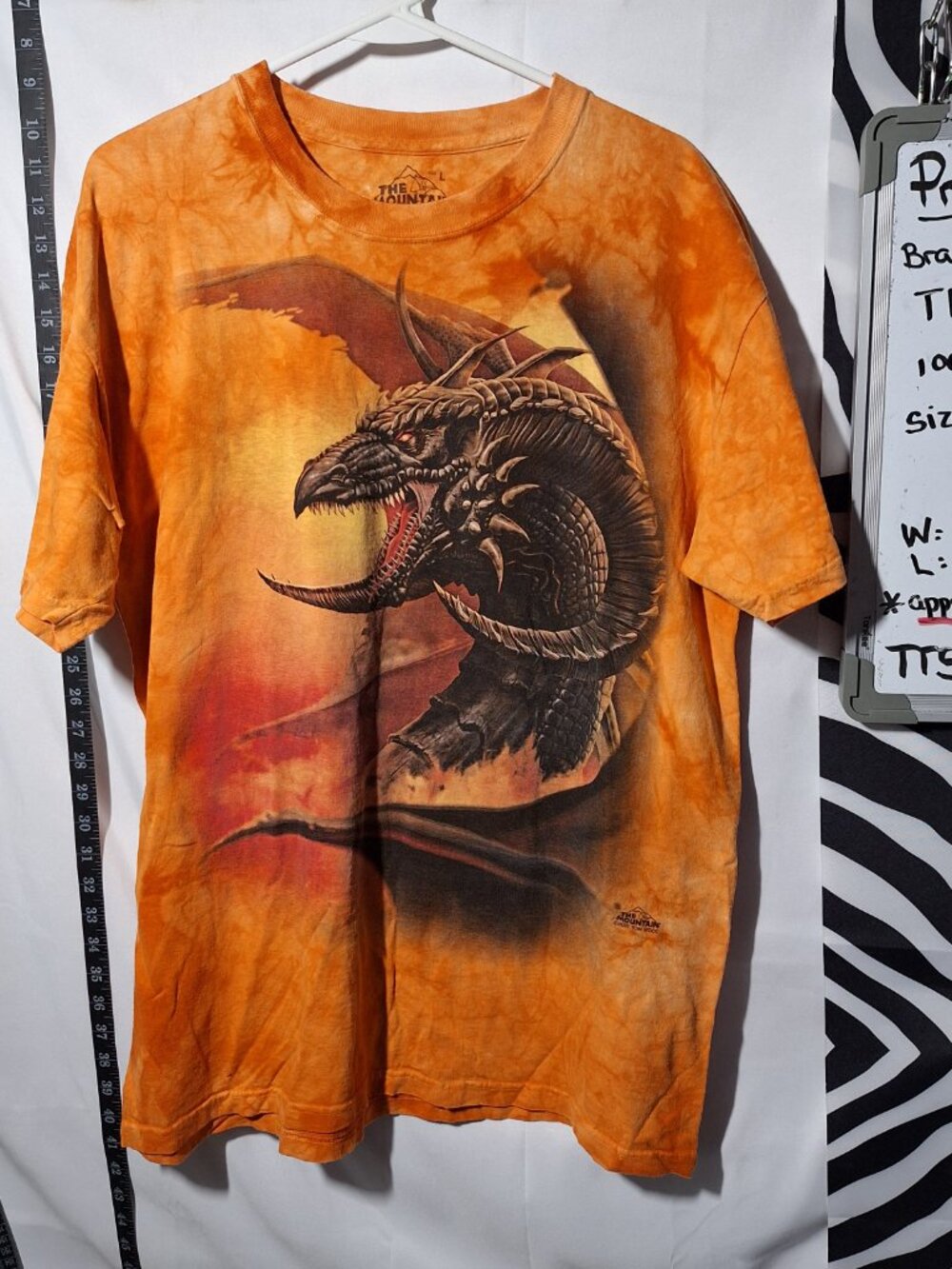 The Mountain Dragon T-Shirt, Orange, L - Picture 3 of 5